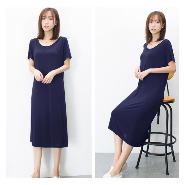 ワンピース レディース ミモレ丈ワンピース ロング丈ワンピース Tシャツワンピースワンピース ゆったり Vネック シンプル カジュアル 大人 リラック |  | 14