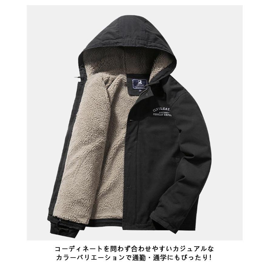 ミリタリージャケット メンズ アウター フード付き N-1 デッキ