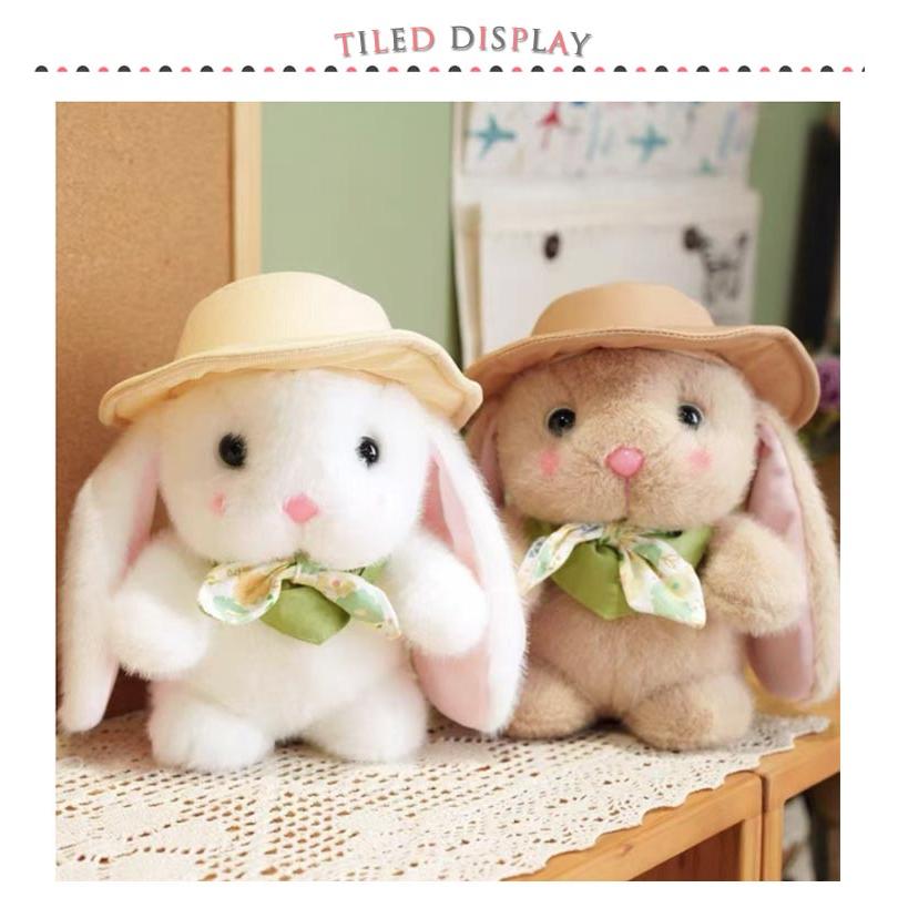 込 白ウサギなめこ 筒型クッション 抱き枕 ぬいぐるみ なめこ栽培