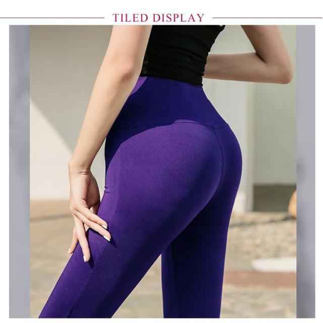 吸汗 ストレッチ ヨガレギンス ヨガパンツ フレアパンツ ホットヨガ