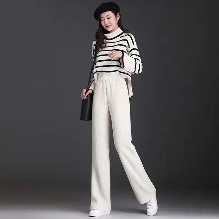 裏起毛 パンツ 選べる2丈 あったか 起毛 レディース ロングパンツ 秋冬 のびのび 裏フリース ぬくぬくパンツ リブパンツ ワイドパンツ ワンマイル |  | 03