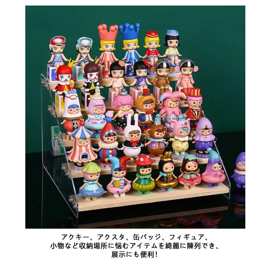 アクリル ケース ひな壇 小物 ディスプレイ 展示台 2段 3段 4段 5段 6