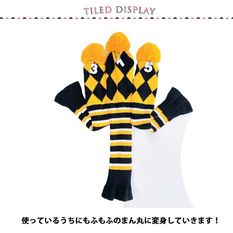 ゴルフカバー ウッド ゴルフ ヘッドカバー 手作り かわいいインスタ