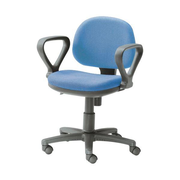 ジョインテックス 事務イス（オフィスチェア/OAチェア） FT-3NA ブルー 肘付き