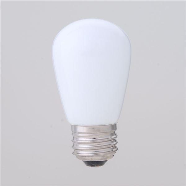 純正販売品 （まとめ） ELPA LED装飾電球 サイン球形 E26 昼白色 LDS1N-G-G900 〔×5セット〕(代引不可)
