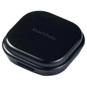（まとめ） シヤチハタ 速乾シヤチハタ朱肉コンパクトタイプ 30号 黒ケース MQC-30-1 1個 〔×10セット〕(代引不可)