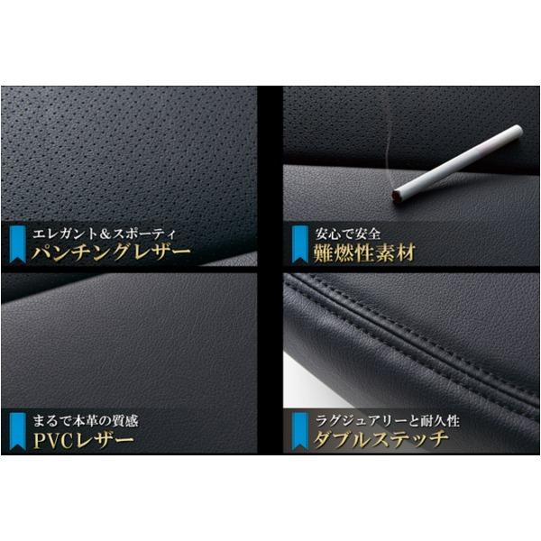 (Azur)フロントシートカバー 三菱 ミニキャブバン U61V U62V (H23/12〜H26/2) ヘッドレスト一体型(代引不可)｜luckytail2｜02