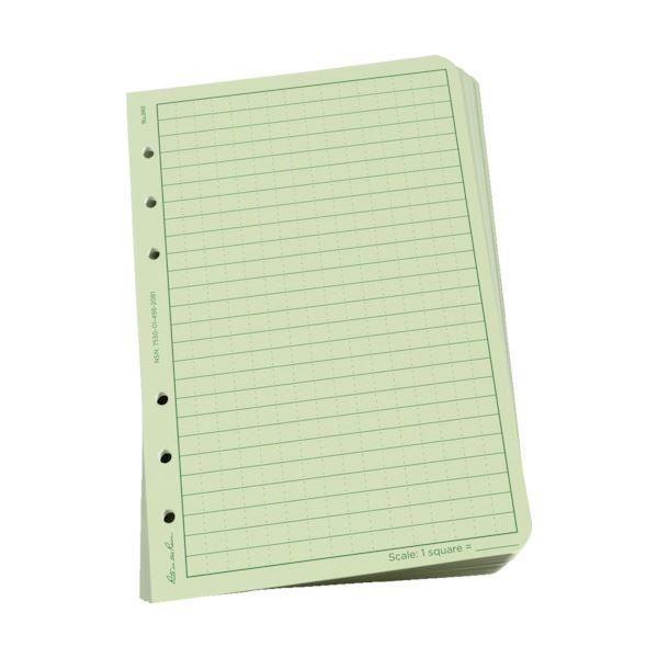 いいスタイル ルーズリーフユニバーサル ライトインザレイン まとめ グリーン 2セット 1パック