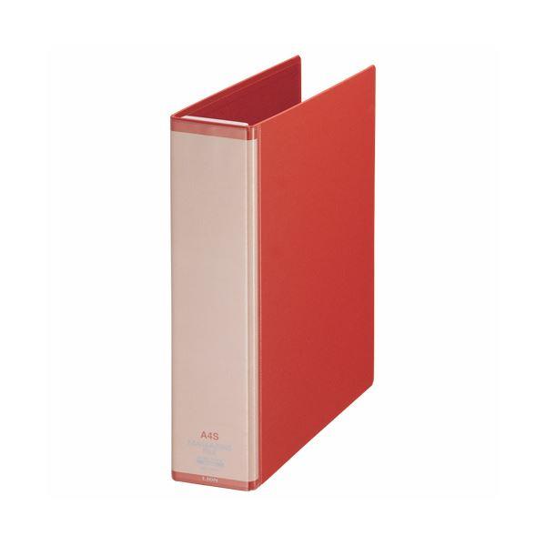 （まとめ）ライオン事務器 マガジンファイルワイヤ式 A4タテ とじ厚50mm ワイヤ12本付 レッド MF-53WC 1冊 〔×5セット〕(代引不可)