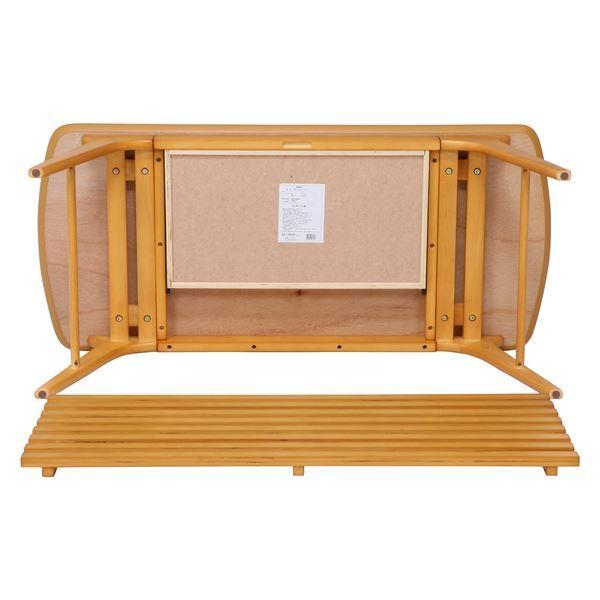 センターテーブル ローテーブル 幅110×奥行50×高さ40cm ナチュラル 引き出し 棚付き リビング ダイニング〔代引不可〕(代引不可) センターテーブル ローテーブル リビング 幅110×奥行50×高さ40cm ナチュラル 引き出し 棚付き ダイニング