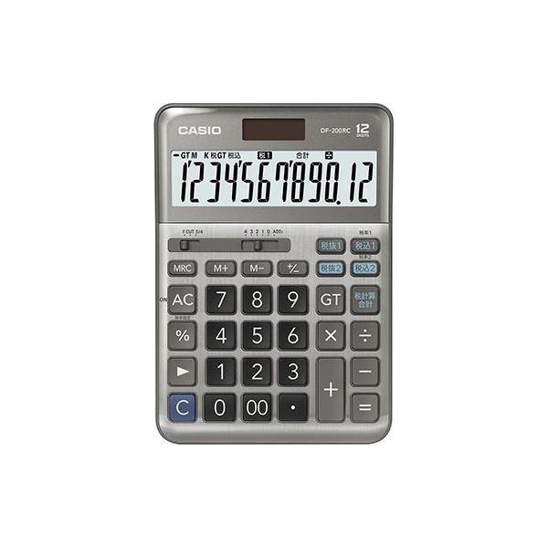 カシオ 軽減税率電卓 超高品質で人気の デスクタイプ 12桁 2022モデル