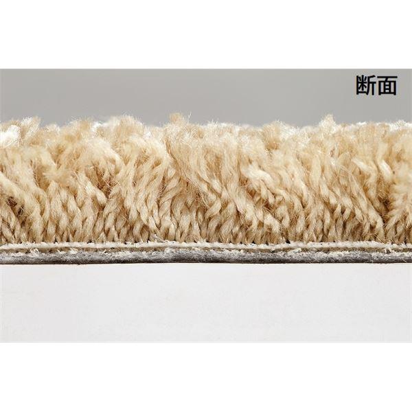 匿名！送料無料！ 防炎 ラグマット/絨毯 〔約190×240cm ベージュ〕 ホットカーペット対応 日本製 『ジェイド』 プレーベル〔代引不可〕(代引不可) 【AA7100629098】(25319円)