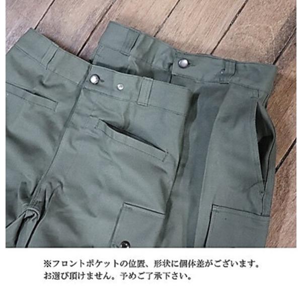 フランス軍放出 AFフィールドパンツ コットン デッドストック 未使用 72cm(代引不可)｜luckytail2｜02