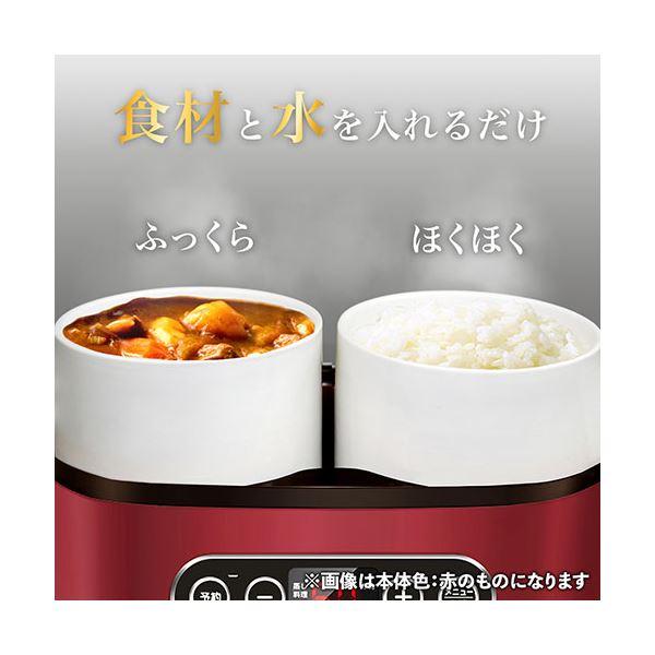 SOUYI JAPAN ソウイジャパン マルチスチーム炊飯器 ホワイト SY-110(代引不可)｜luckytail2｜03