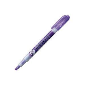 (業務用300セット) ZEBRA ゼブラ 蛍光ペン 蛍光オプテックス1 EZ 〔紫〕 つめ替え式 WKS11-PU(代引不可)