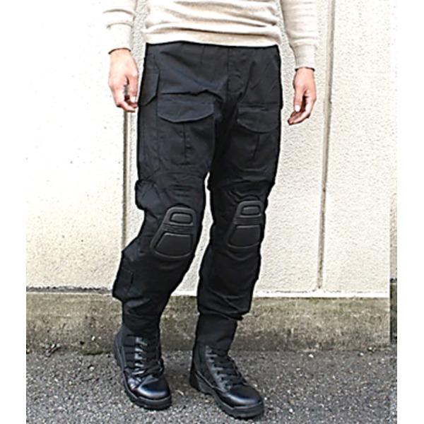 国産 ニーガード付ｇ３タクティカルパンツ ブラック L メーカー包装済 Epicmountainbike Com