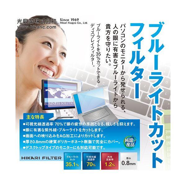 日本正規代理店 光興業 ブルーライトカットフィルター25.5インチ(16:10)用 LEDW-256 1枚(代引不可)
