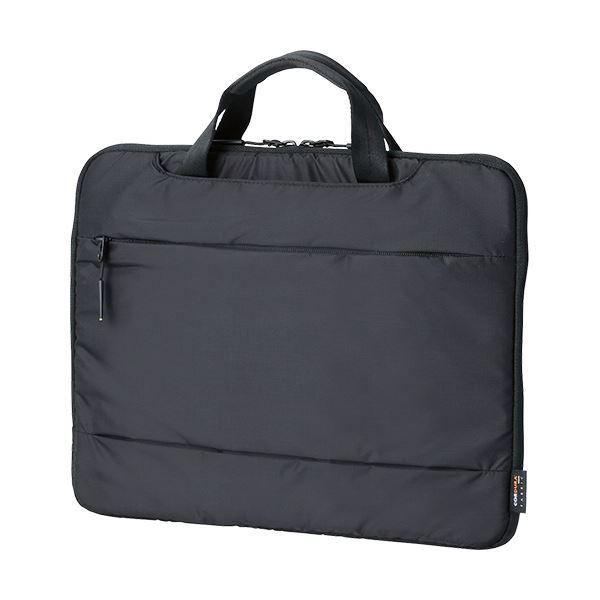 （まとめ）エレコム ハンドル付きインナーバッグCORDURA ~13.3インチノートPC対応 ブラック BM-IBLW13BK 1個〔×2セット〕(代引不可)