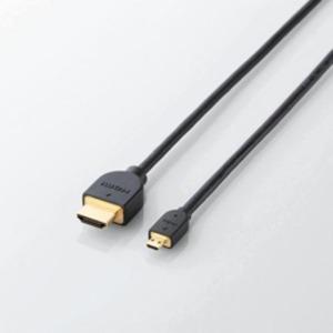 【​限​定​販​売​】 5個セット エレコム イーサネット対応HDMI-Microケーブル（A-D） DH-HD14EU10BKX5 その他PCケーブル、コネクタ