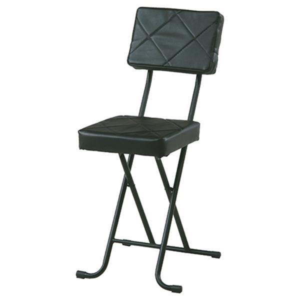 最安値 折りたたみ椅子 フォールディングチェア ブラック コンパクト Kirto キルト 4個セット 高い素材 Www Wcgserver Com