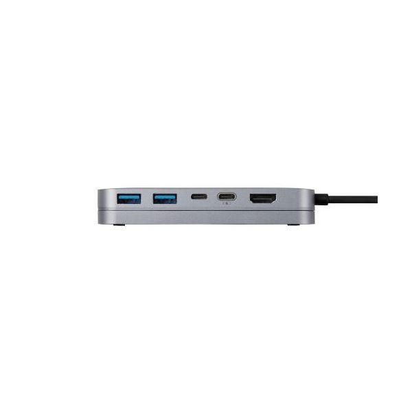 【高知インター店】 エレコム USB Type-Cデータポート／固定用台座付ドッキングステーション DST-C18SV(代引不可)