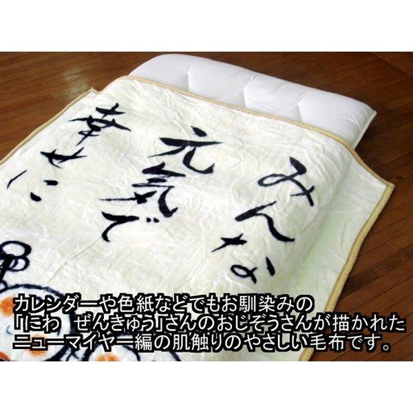 最安値で ほっ とする和みの絵と言葉 癒しの絵と言葉に包まれて睡眠 にわせんきゅう シングルアイボリー あったか毛布 子供用寝具 布団 Www Reinnec Cl