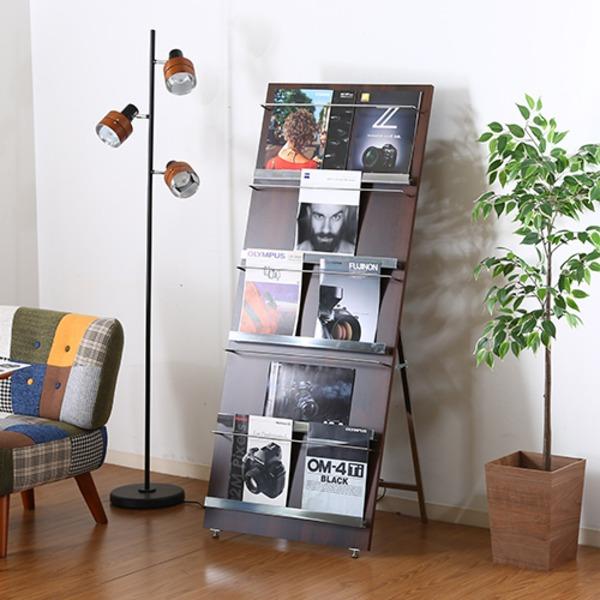 価格 のウッド マガジンラック 雑誌収納 5段 折り畳み収納できる ワイド デコール 幅58cm 奥行50cm 会議 ミーティングチェア 折りたたみ式 デコール 組立品 リビング ダイニング 代引不可 Ds 人気オススメ商品が安い店よしお 買い割の