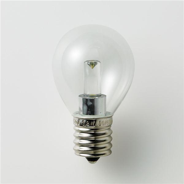 （まとめ） ELPA LED装飾電球 S形ミニ球形 E17 クリア電球色 LDA1CL-G-E17-G456 〔×10セット〕(代引不可)｜luckytail｜02
