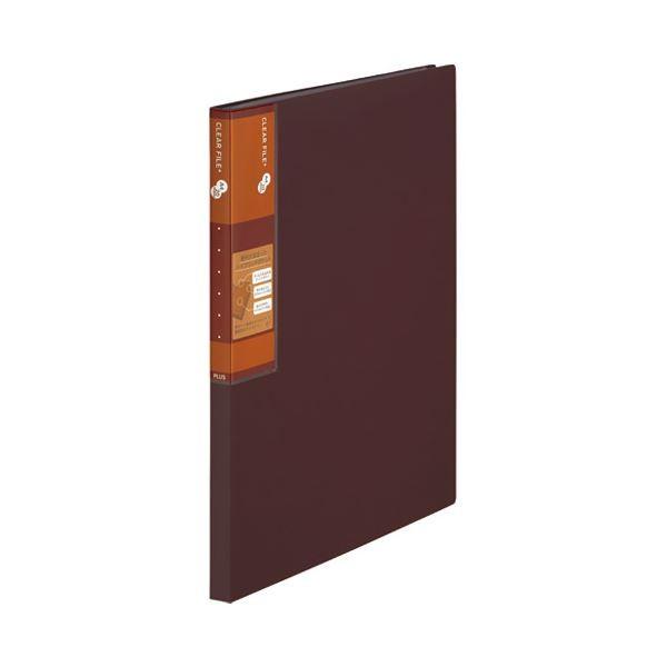 （まとめ） プラス スーパーエコノミークリアF+ A4 20P BR〔×30セット〕(代引不可)