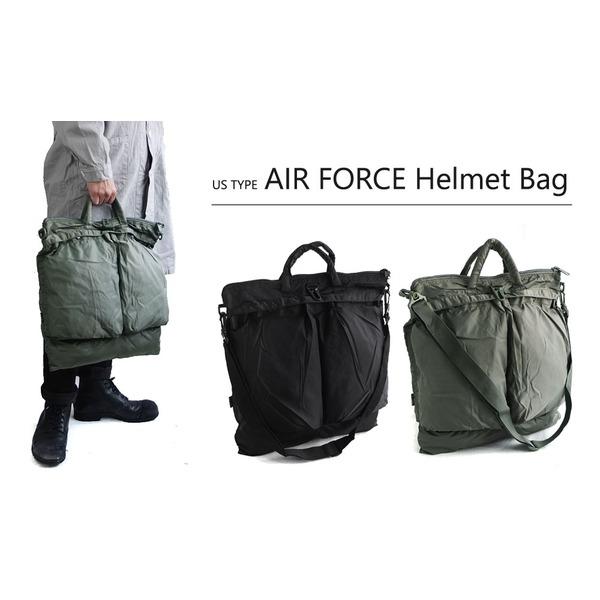 US軍 AIR FORCE ヘルメットバッグレプリカ フォリッジ(代引不可)｜luckytail｜02