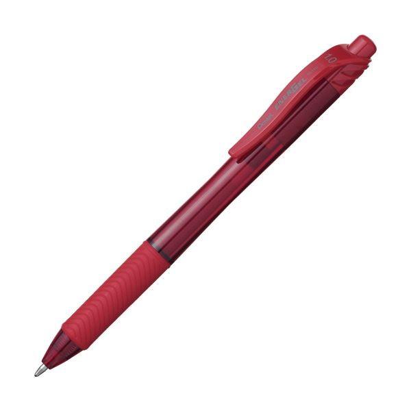 ランキング上位のプレゼント (まとめ) ぺんてる 〔×100セット〕 1本 BL110-B 赤 1.0mm ゲルインクボールペンエナージェル・エックス 万年筆