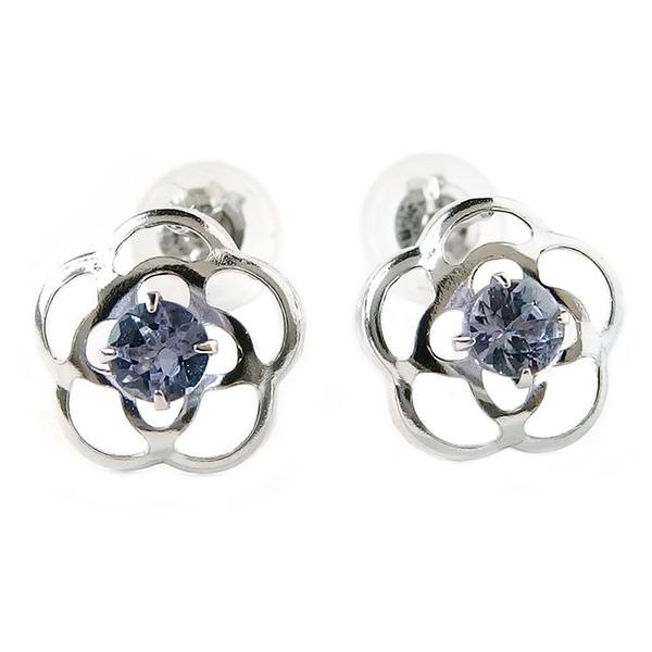 正規店仕入れの ピアス タンザナイト K10 ホワイトゴールド 12月 誕生石 フラワーモチーフ 花 スタッド シンプル かわいい フラワー シリコン製ダブルロックキャッチ Ds 良品が安い 輸入雑貨 幸運のしっぽ 通販 Yahoo ショッピング 即日出荷 Www Doctor