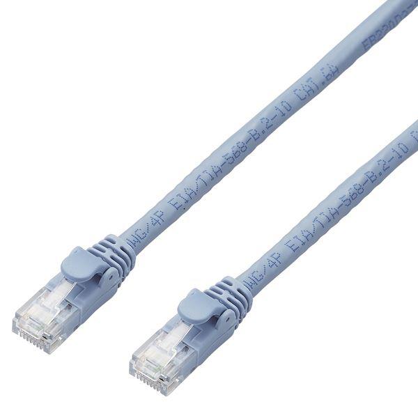 【値下げ⭕️】 エレコム LANケーブル／CAT6A対応／EURoHS指令準拠／ツメ折れ防止カバー／簡易パッケージ仕様／90m／単線／ブルー LD-GPAT／BU90／RS(代引不可) 【2089481372】(11280円)
