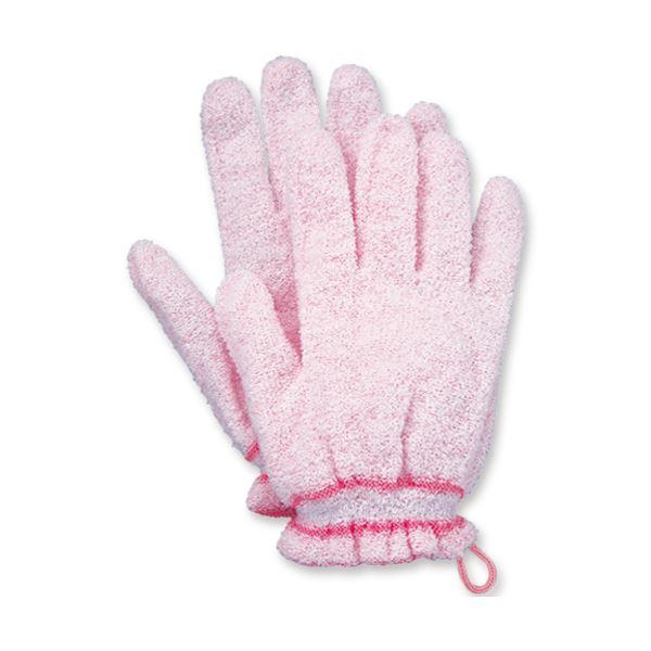 高級ブランド （まとめ）オカモト 浴用手袋 〔×10セット〕 1パック（2枚） ピンク やさしい手 その他バス、洗面所用品