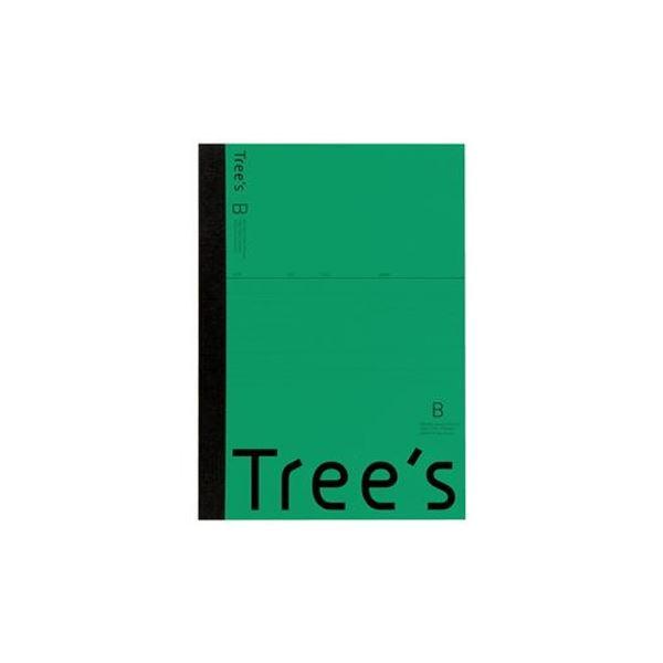 代引き手数料無料 （まとめ）キョクトウ・アソシエイツ Trees グリーン〔×20セット〕 40枚 B罫 A4 その他ノート、紙製品