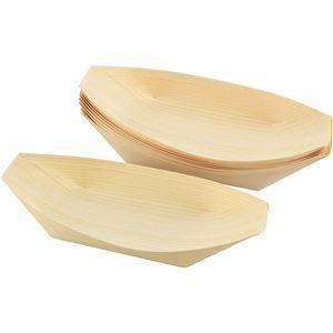 〔100個セット〕 たこ焼き皿 10枚 幅22cm 使い捨て 元祖ヤキヤキ屋台 木製たこ焼盛り皿 ファミリー お祭り 町内会(代引不可)