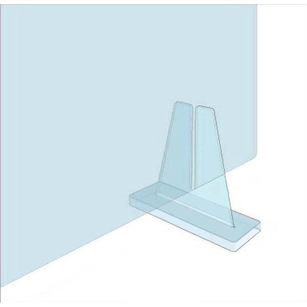 アクリル透明仕切り板用スタンドのみ（2個セット）3ｍｍ厚板用(代引不可)｜luckytail｜03