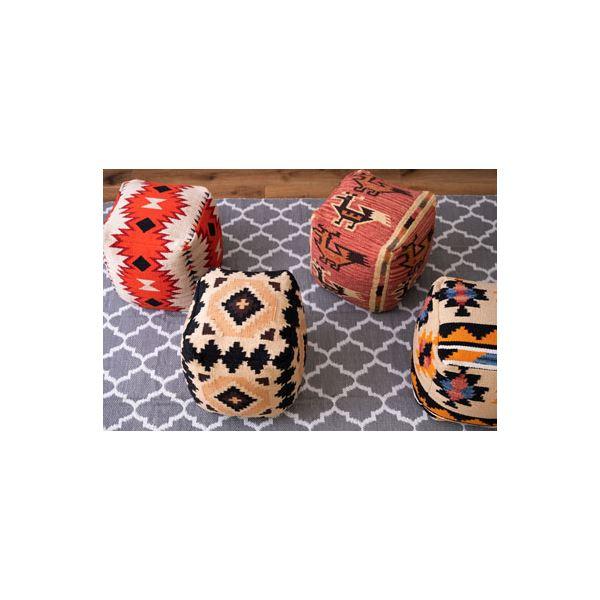 キリムスツールA 約幅30cm()