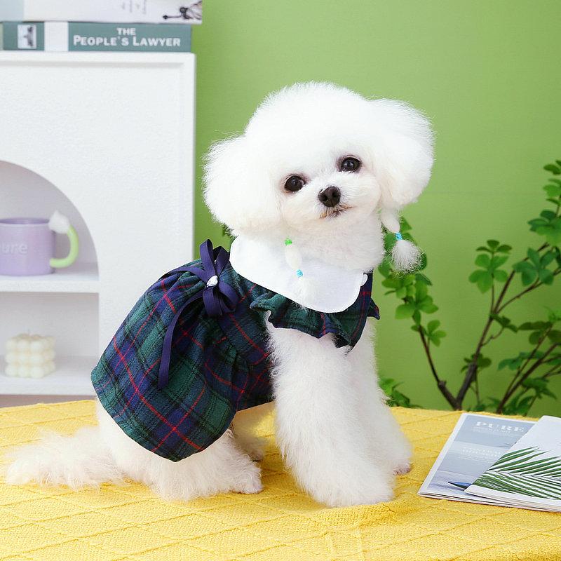 ドッグウェア 犬服 ペットウェア ワンピース ドレス スカート