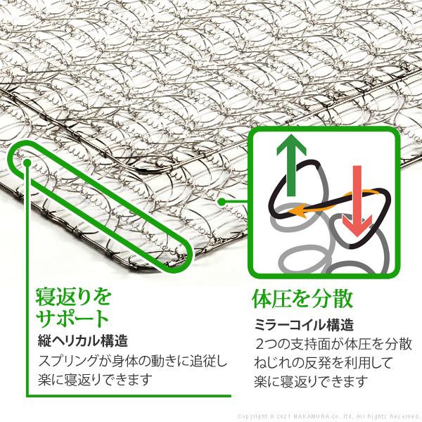 フランスベッド ライト 棚付きベッド -グラディス- 深型引出しタイプ シングル ツインサポートスプリングマットレスセット フランスベッド ツインサポートスプリングマットレスセット