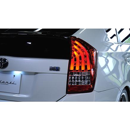 プリウス30 ZVW 30系 前期 後期 ヴァレンティ LEDテールランプ ハーフ