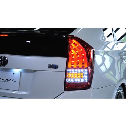 プリウス30 ZVW 30系 前期 後期 ヴァレンティ LEDテールランプ ハーフ