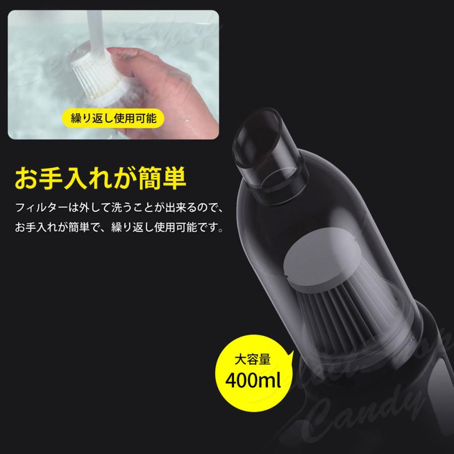 吸引＆送風 ハンディクリーナー 電動エアダスター ハンディ掃除機 車載