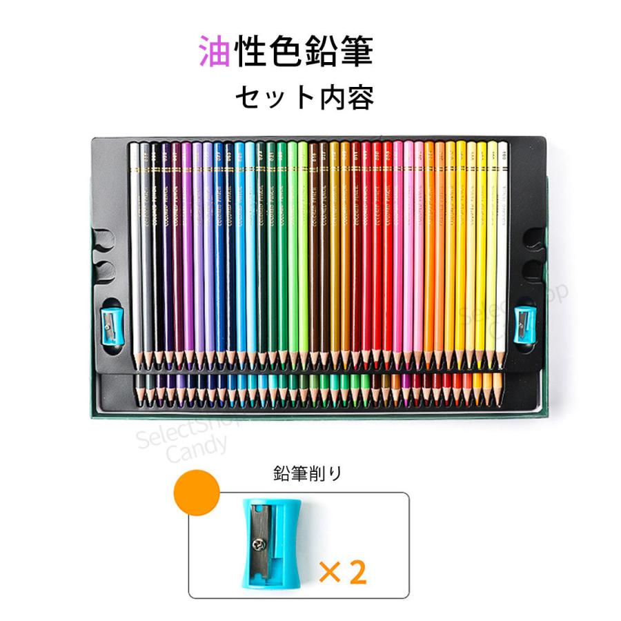 専用ページ色鉛筆画 色鉛筆72色セット 油性 水性 色鉛筆 カラーペンシル アート