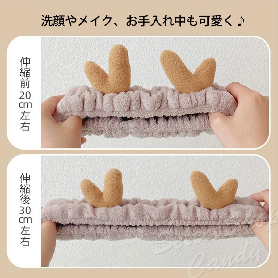 ヘアターバン ヘアバンド タオル生地 タオルバンド キャラクター 伸縮