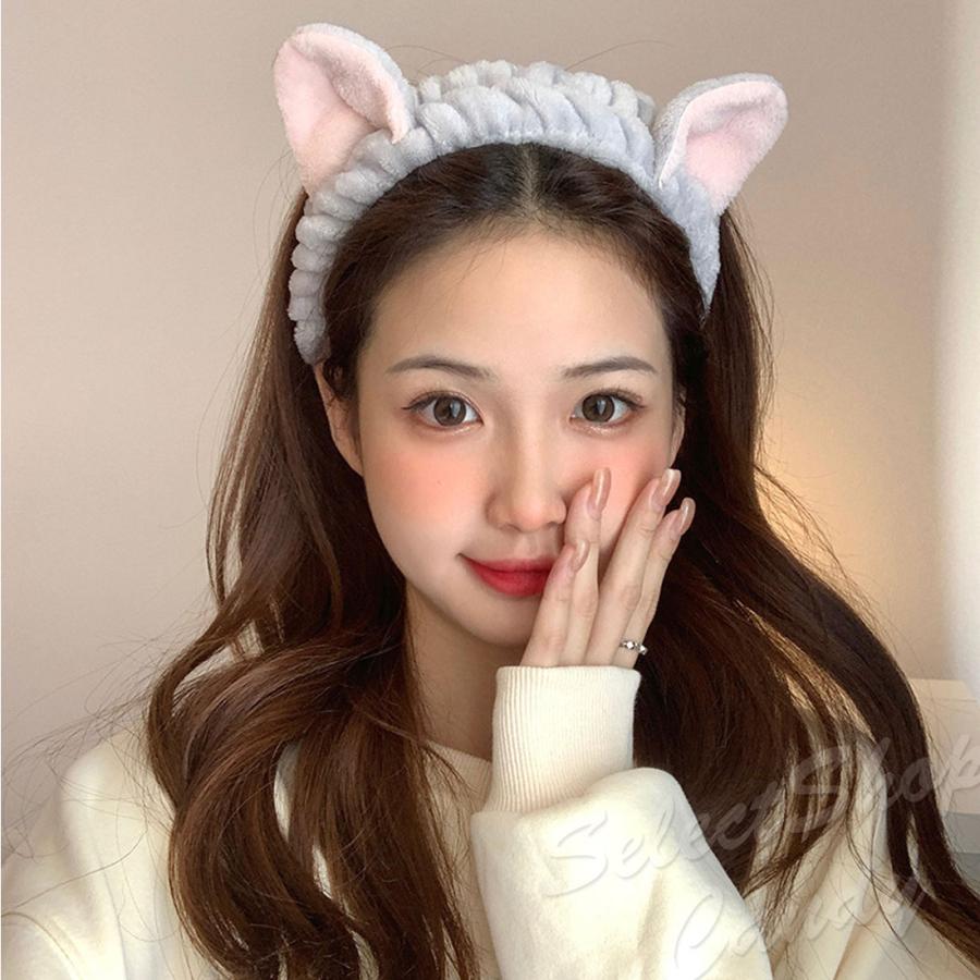 ヘアターバン ヘアバンド タオル生地 タオルバンド キャラクター