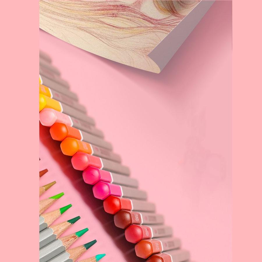 色鉛筆 72色セット えんぴつ 水彩 色彩鉛筆 画材 水彩画 水性 塗り絵