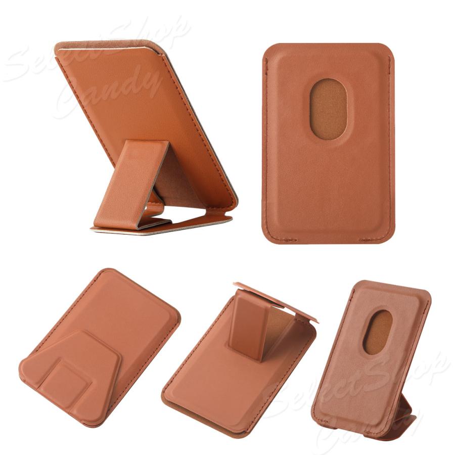 MagSafe対応 ウォレット スマホスタンド マグセーフ カードケース