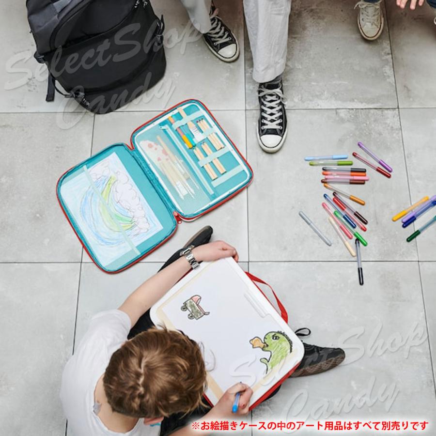 イケア（IKEA） 送料無料 MALA モーラ ポータブル お絵描きケース