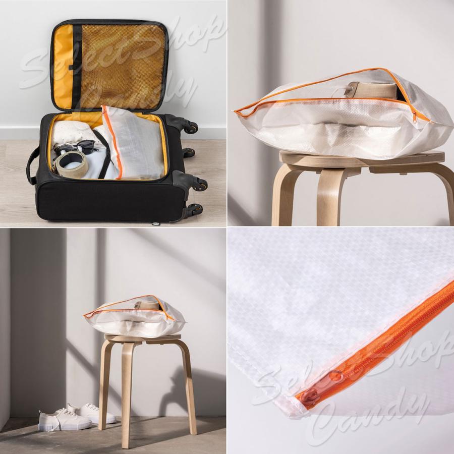 イケア（IKEA） シューズバッグ 収納バッグ シューズ用 靴用 靴収納 靴